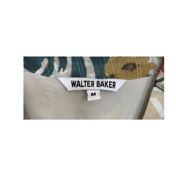 Walter Baker Mara Tropical Palm Vacation Surplice Bodysuit Shorts Set, M, 8, 10 - Picture 6 of 12